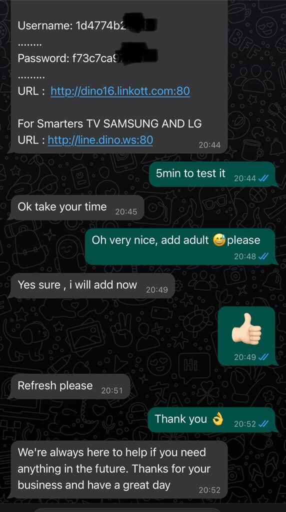 Review from a subscriber happy with IPTV Singapore’s HD quality streams.